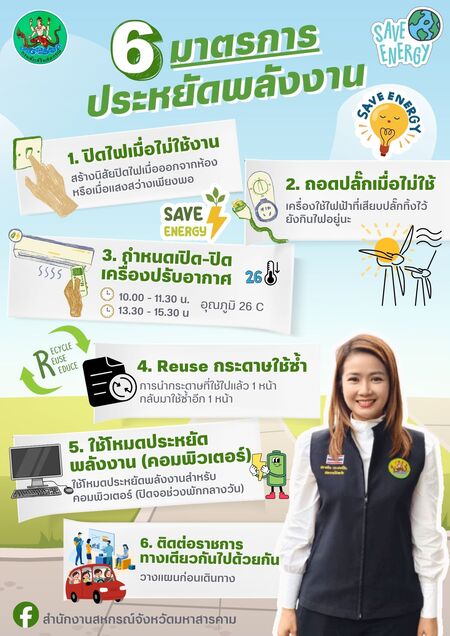 6มาตรการประหยัดพลังงาน