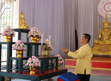 ร่วมพิธีเจริญพระพุทธมนต์เฉลิมพระเกียรติ ถวายพระพรชัยมงคลแด่ ... พารามิเตอร์รูปภาพ 1